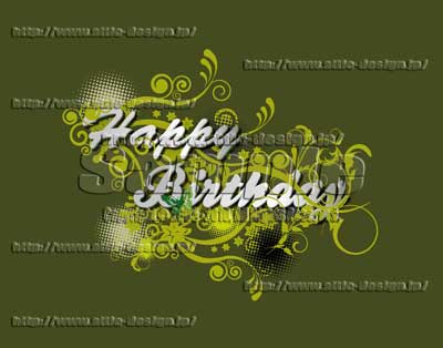Happy Birthday Logo Design