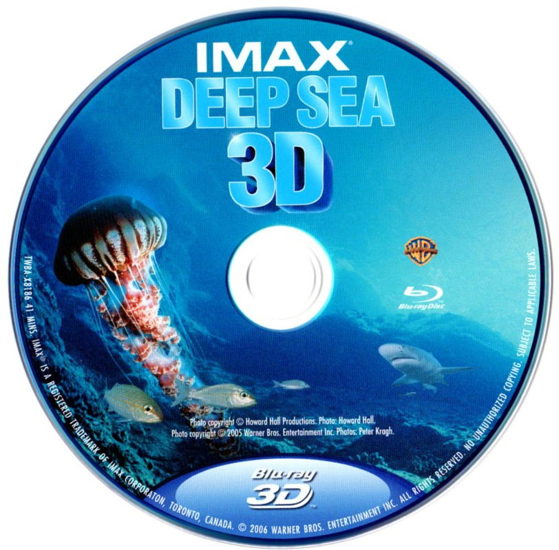 IMAX: Deep Sea 3D＆2D | Blu-rayソフト評価Blog