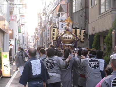 須賀神社　例大祭３（裏通り）