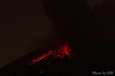 桜島の噴火 05