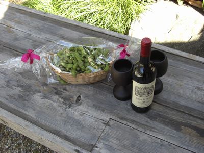枝豆withワイン