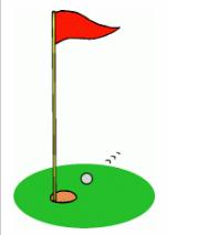 ゴルフ　ワンポイント画像