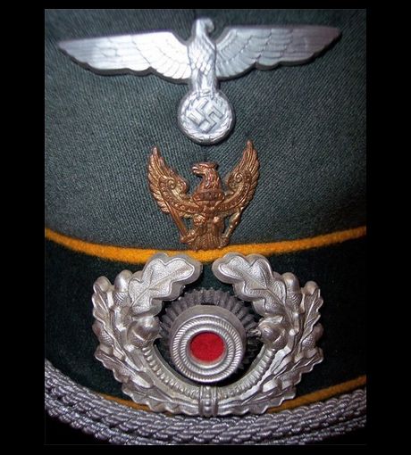 Heer Cavalry／Kradschutz NCO traditions visor cap_b_sample