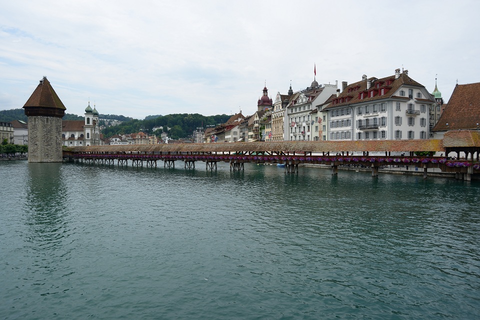 スイス旅行記19～The Oldest Wooden Bridge in Europe