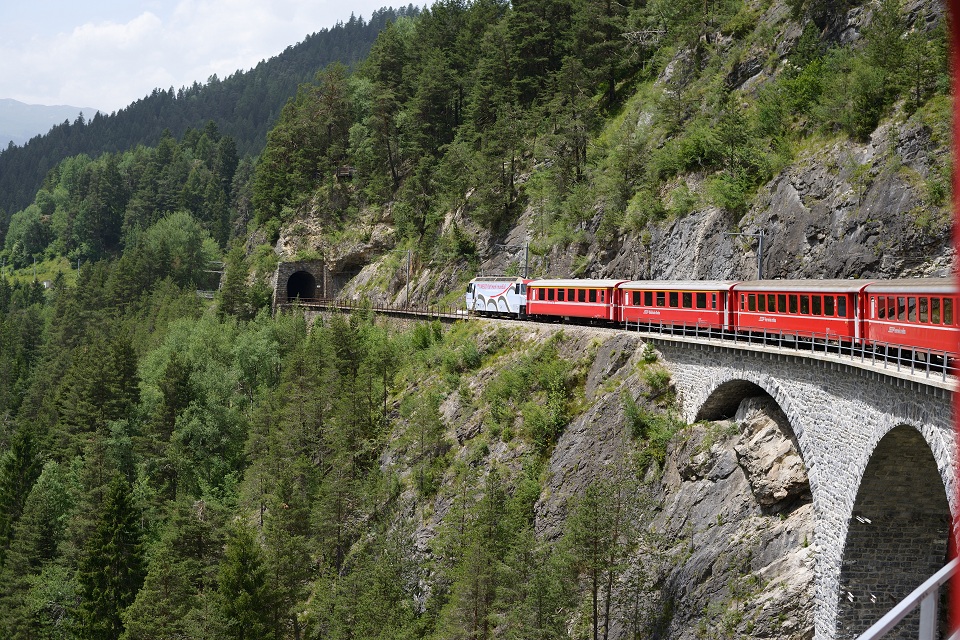 スイス旅行記5～レーティッシュ鉄道を往く