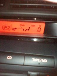 車内０℃