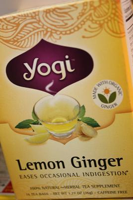 Yogi Tea, Lemon Ginger, Caffeine Free, 16 Tea Bags, 1.27 oz (36 g)