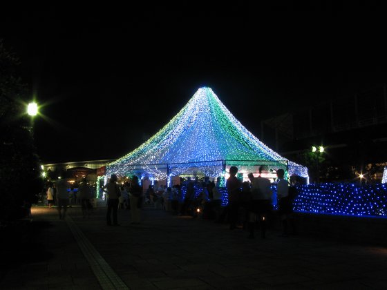 2007年に開催された幕張光の祭典