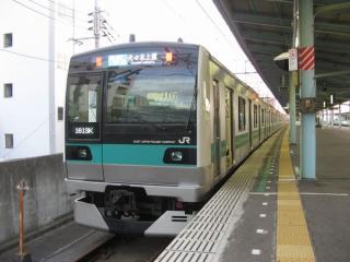 JR東日本のE233系2000番台。