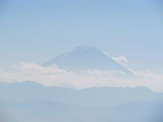 同じく展望台から見た富士山